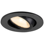 Slv new tria� 45, spot encastr� de plafond, int�rieur, orientable, simple, rond, led, 3000k - luminaires ...