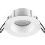 Slv new tria� 68, cadre de montage pour plafonnier, d : 8, 2 h : 3, 4 cm, ip 65, blanc - encastr�s de ...