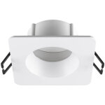 Slv new tria� 68, cadre de montage pour plafonnier, l : 8, 2 l : 8, 2 h : 3, 4 cm, ip 65, blanc - encastr�s ...