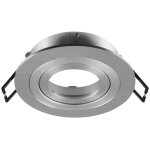 Slv new tria� 75, cadre de montage pour plafonnier, d : 9, 3 h : 2, 6 cm, ip 20, aluminium - encastr�s ...