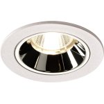 Slv numinos, encastr de plafond intrieur, 55, blanc / chrome, led, 4000k - spot de plafond