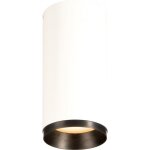 Slv numinos, plafonnier int�rieur, 36�, blanc / noir, led, 20, 1w, 3000k, variable triac - lampes murales ...
