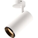 Slv numinos, plafonnier int�rieur, 60�, blanc / noir, led, 28w, 2700k, variable triac - b - stock - - ...