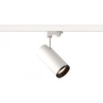 Slv numinos, spot pour rail 3 allumages, intrieur, 36, blanc / noir, led, 20, 1w, 3000k, variable - ...