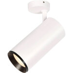 Slv numinos� spot xl phase, plafonnier, blanc / noir, 36 w, 3000 k, 60� - lampes murales et de plafond ...