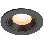 Slv numinos� xs, plafonnier encastr�, 2700 k, 20�, ip20, rond, noir - spot de plafond
