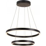 Slv one double, suspension intrieure, up / down, noir, led, 35w, 2700 / 3000k, interrupteur cct - lampes ...