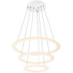 Slv one flat, suspension, triple, 300 cm, 2700 / 3000 k, dali 2, touch, blanc - lampes pendulaires Slv one flat, suspension, triple, 300 cm, 2700 / 3000 k, dali 2, touch, blanc - lampes pendulaires