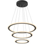 Slv one flat, suspension, triple, 300 cm, 2700 / 3000 k, dali 2, touch, noir - lampes pendulaires Slv one flat, suspension, triple, 300 cm, 2700 / 3000 k, dali 2, touch, noir - lampes pendulaires