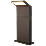 Slv ordi ii, pole 45, lampadaire d'extrieur, carr, 2200 / 3000 k, ip65, noir - lampes sur pied, murales ...
