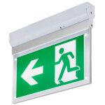 Slv p - light, applique murale et plafonnier, rectangulaire, 6000k, 3 w, blanc / transparent - lampes ...