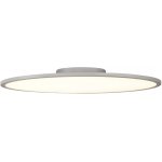 Slv panel 60, plafonnier intrieur, rond, gris argent, led, 43w, 4000k, variable dali - lampes murales ...