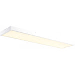 Slv panel, plafonnier int�rieur, 1200x300mm, blanc, led, 45w, 3000k, variable triac - lampes murales ...