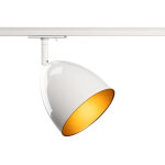 Slv para cone 14, spot pour rail 1 allumage, gu10, blanc / or - lampes avec adaptateur monophas