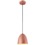 Slv para cone 20, suspension, longueur de suspension 250 cm, e27, 1x max. 60 w, cuivre / blanc - lampes ...