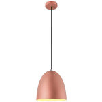 Slv para cone 30, suspension, longueur de suspension 250 cm, e27, 1x max. 60 w, cuivre / blanc - lampes ...