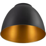 Slv para dome, abat - jour aluminium noir / doré - accessoires divers Slv para dome, abat - jour aluminium noir / doré - accessoires divers