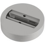 Rosace de plafond slv, pour adaptateur monophas�, gris - 1 phases �lectrique rail 230v