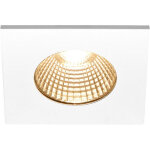 Slv patta - i, encastr� de plafond int�rieur / ext�rieur, carr�, blanc mat, led, 7, 3w, 1800 - 3000k ...