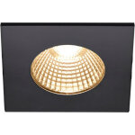 Slv patta - i, encastr� de plafond int�rieur / ext�rieur, carr�, noir, led, 7, 3w, 1800 - 3000k - luminaires ...