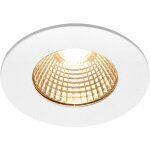Slv patta - i, encastr de plafond intrieur / extrieur, rond, blanc mat, led, 7, 3w, 1800 - 3000k - ...