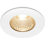Slv patta - i, encastr� de plafond int�rieur / ext�rieur, rond, blanc mat, led, 7, 3w, 1800 - 3000k - ...