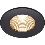 Slv patta - i, encastr de plafond intrieur / extrieur, rond, noir, led, 7, 3w, 1800 - 3000k - luminaires ...