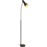 Slv phelia, lampadaire int�rieur, noir, e27, 23w max - lampes d?ambiance, de table et sur pied