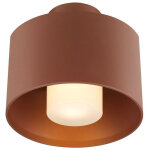 Slv photoni cyl, plafonnier, cylindrique, 1x max. 13 w, e27, rouille - lampes murales et de plafond Slv photoni cyl, plafonnier, cylindrique, 1x max. 13 w, e27, rouille - lampes murales et de plafond