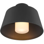 Slv photoni, plafonnier, conique, 1x max. 13 w, e27, noir - projecteurs non encastr�s