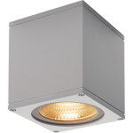 Slv plafonnier ext�rieur big theo ceiling led, 3000k, gris argent - b - stock - - soldes% lampes pour ...
