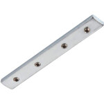Slv plaque de renforcement pour rail encastr, 48v track, gris - 3 phases lectrique rail 48v