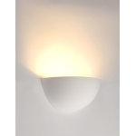 Slv plastra 101, applique intrieure, blanc, e14 / c35, 40w max, pltre - lampes murales et de plafond ...