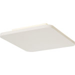 Slv plastra, applique intrieure, carr, blanc, led, 11w, 3000k, pltre - lampes murales et de plafond ...