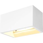 Slv plastra, applique intrieure, rectangulaire, blanc, r7s 118mm, 20w max, pltre - lampes murales et ...