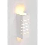 Slv plastra, applique intrieure, slot, blanc, e14 / c35, 40w max, pltre - lampes murales et de plafond ...