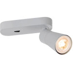 Slv puri 2, 0 cone, applique et plafonnier, interrupteur, rectangulaire, 1x max. 6 w gu10, gris - lampes ...