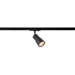Slv puri 2, 0 dome, spot monophas�, gu10, 1x max. 6 w, noir - lampes avec adaptateur monophas�