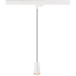 Slv puri 2. 0 dome, suspension triphas�e, gu10, longueur de suspension 200 cm, 1x max. 6 w, blanc - lampes ...