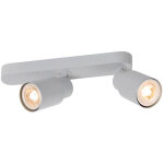 Slv puri 2. 0 tube, plafonnier et applique en saillie, asymétrique, 2x max. 6 w gu10, gris - lampes murales ... Slv puri 2. 0 tube, plafonnier et applique en saillie, asymétrique, 2x max. 6 w gu10, gris - lampes murales ...