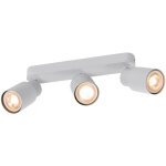 Slv puri 2. 0 tube, plafonnier et applique en saillie, long, 3x max. 6 w gu10, gris - lampes murales ...