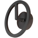 Slv q - ring, applique, 3000 k, phase, ip65, noir - lampes murales et de plafond