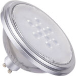 Slv qpar111 gu10, ampoule led, argent, 7 w, 3000 k, irc90, 40 - lampes led socle gu10