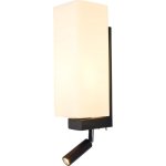 Slv quadrass spot, applique intérieure, liseuse, noir, e27, max 40w, led 2w, 3000k - projecteurs non ... Slv quadrass spot, applique intérieure, liseuse, noir, e27, max 40w, led 2w, 3000k - projecteurs non ...