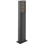 Slv rasterlys pole 70, lampadaire, 2700 / 3000 k, ip65, rectangulaire, anthracite - lampes sur pied, ...