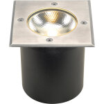 Slv rocci, encastr� de sol ext�rieur, carr�, inox, led, 8, 6w, 3000k, ip67, collerette inox 316 - luminaires ...