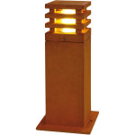 Slv rusty 40, borne extrieure, fonte rouille, e27, 11w max, ip55 - b - stock - - soldes% lampes pour ...