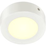 Slv senser 12, applique et plafonnier int�rieur, rond, blanc mat, led, 8, 2w, 3000k, variable triac - ...