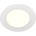 Slv senser 12, encastr� de plafond int�rieur, rond, blanc, led, 4000k - spot de plafond
