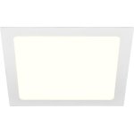 Slv senser 24, encastr de plafond intrieur, carr, blanc, led, 4000k - spot de plafond